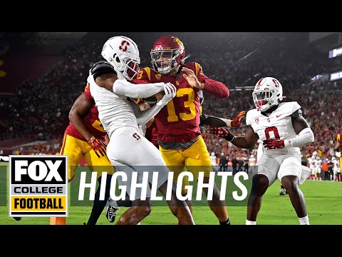 Stanford vs. #6 USC Highlights | CFB on FOX