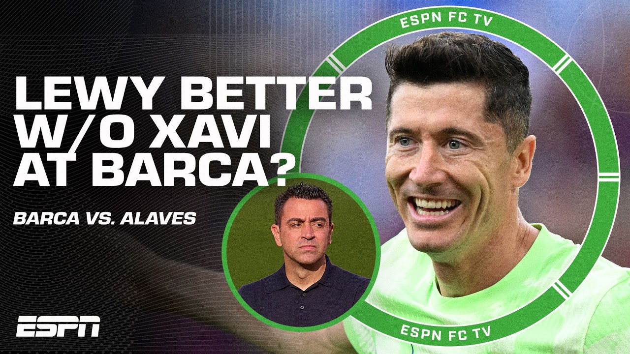 Robert Lewandowski HAT TRICK FULL REACTION 🔥 Is Lewy BETTER without Xavi at the helm? | ESPN FC