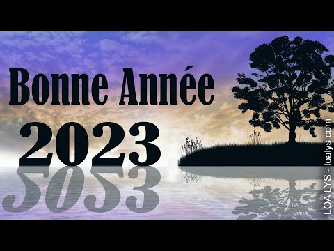 286 - BONNE ANNEE 2023 - Jolie carte de vœux 2023