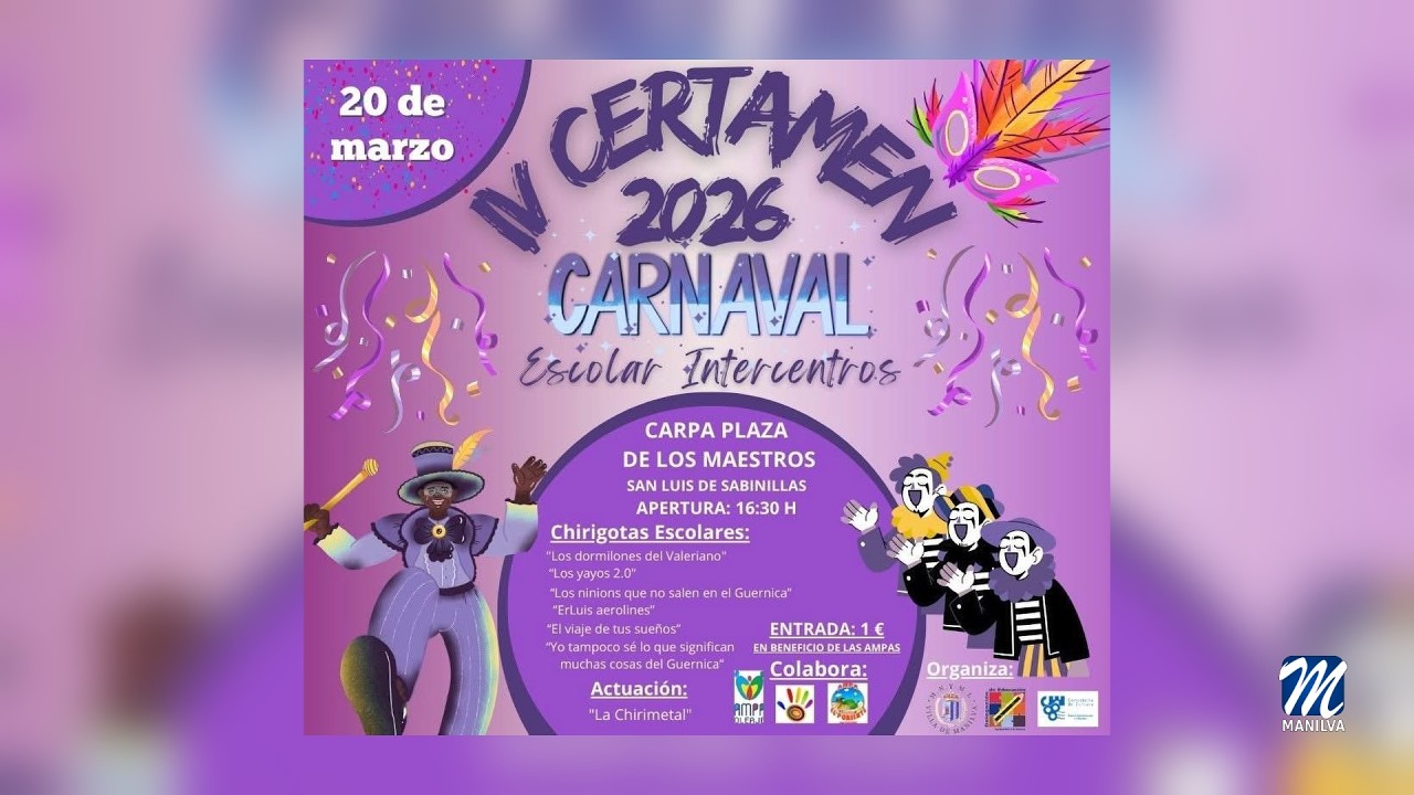 IV Certamen Carnaval Intercentros 2026