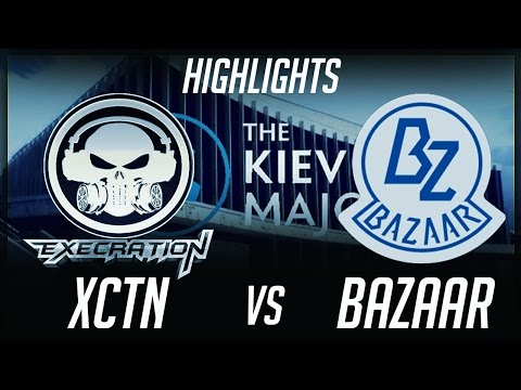 EPIC Execration vs Bazaar The Kiev Major 2017 SEA Highlights Dota 2