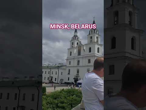 the overlooking view of Minsk,Belarus. #travel #tour #visit #highlights