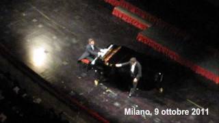 Juan Diego Florez  Vincenzo Scalera,La Promessa, Teatro alla Scala di Milano 9 ottobre 2011