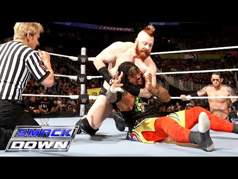 The Usos vs. Sheamus & Rusev of The League of Nations: SmackDown, March 3, 2016
