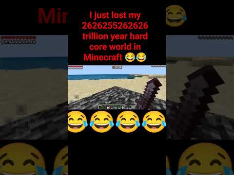 Unbelievable! Lost 2626266252262625 Year Minecraft World 😱 #shorts