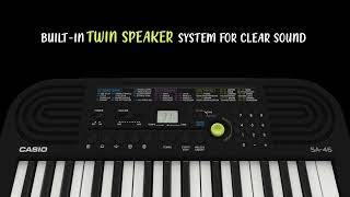 Video thumbnail for Casio Mini SA-46/47 Product Video by Casio India