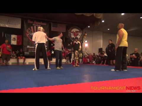 Victor Hernandez vs Leo Valdivia WKF Championship Fighting at Pan American Internationals 2013