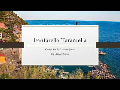 Fanfarella Tarantella - Clarinet Fusion - Clarinet Choir