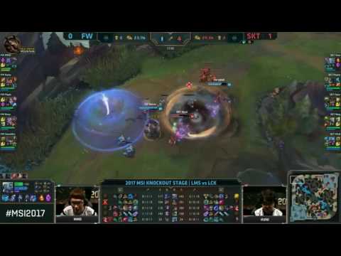 SKT vs FW Highlights Game 2 MSI 2017 Semi Finals SK Telecom T1 vs Flash Wolves by Onivia