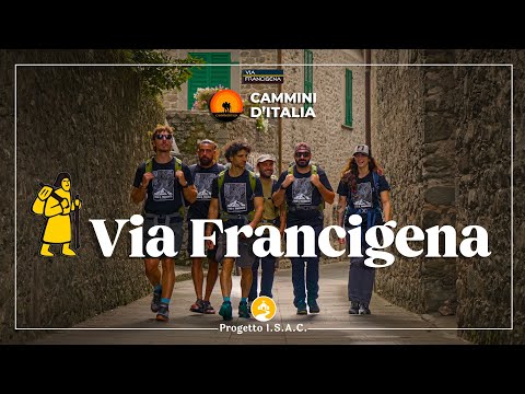 VIA FRANCIGENA from Pontremoli to Montignoso - 4K Documentary