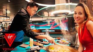 🍱 Virgin Voyages Gunbae Korean BBQ Review | Food, Fun & Flames at Sea!