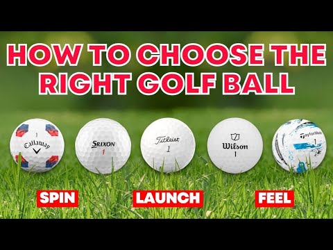 The Ultimate Quick Guide To Choosing Golf Ball! Made Easy