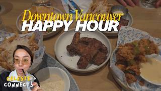 $5–$14 Happy Hour Bites in Downtown Vancouver | Earls Test Kitchen Review 🍽️
