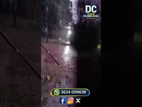 🌧️📍 AHORA | COLONIAS UNIDAS BAJO LLUVIAS INTENSAS