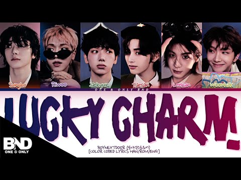 BOYNEXTDOOR 'LUCKY CHARM' (MISS NIGHT AND DAY OST) LYRICS