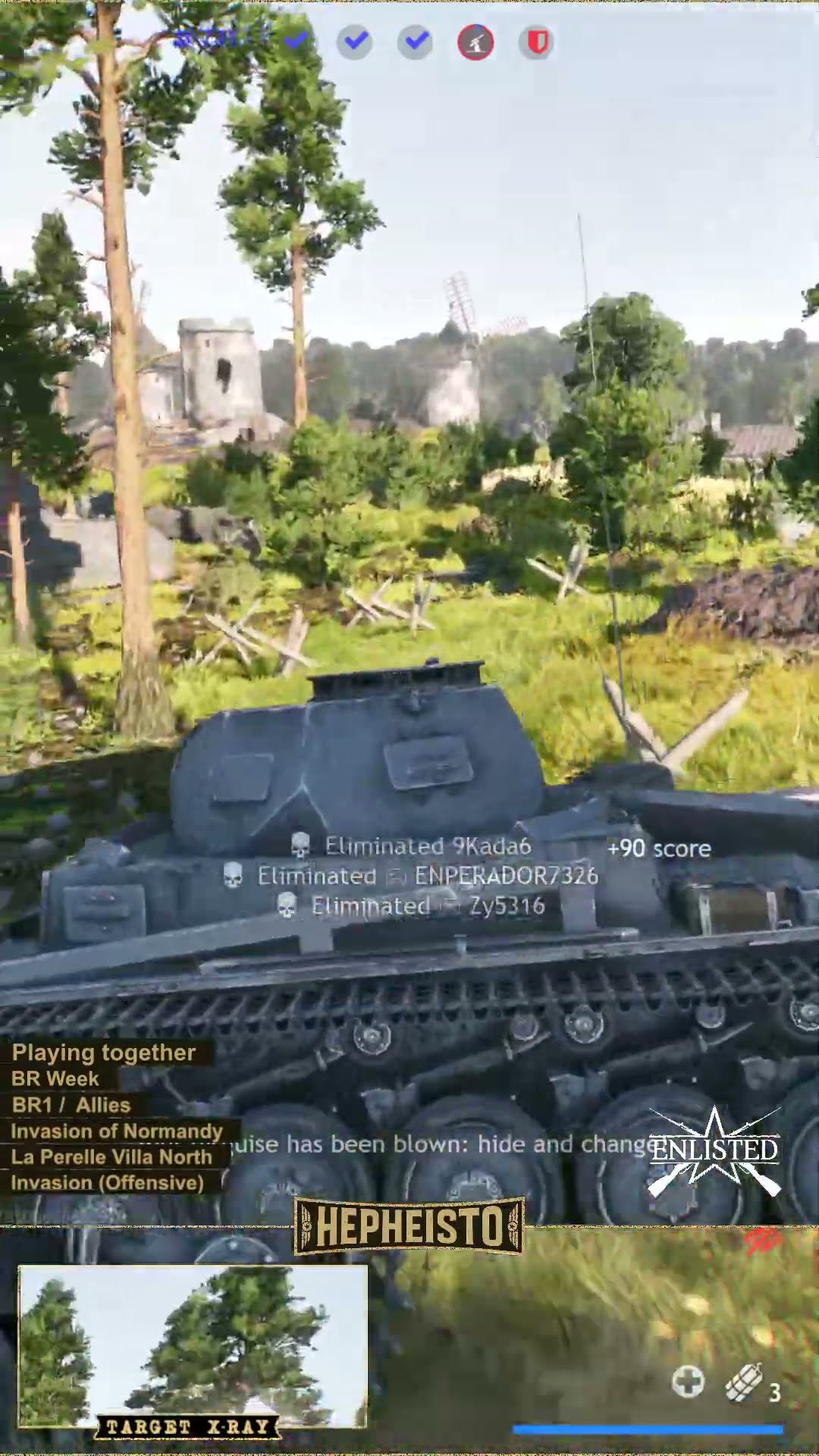 Saboteur eliminates enemies and Panzer II c with TNT charge
