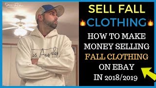 How to Make Money Selling Fall Clothing on eBay | 10 Profitable Items Sold
