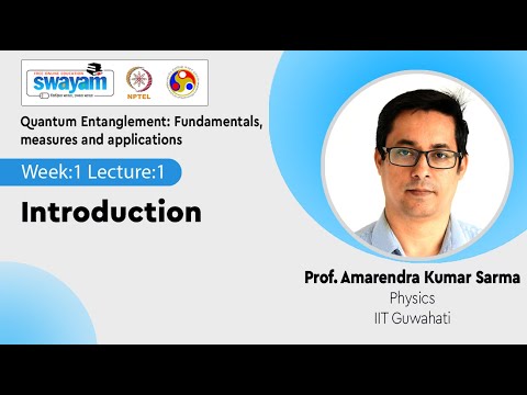 Quantum Entanglement Fundamentals measures and applications Introduction Video
