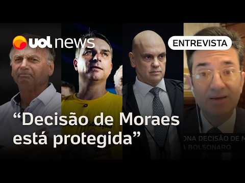 Decisão de Moraes sobre Flávio está protegida; erro seria mandar Bolsonaro para prisão, diz jurista