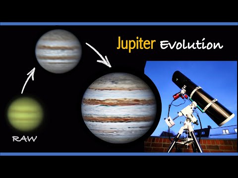 Sky-Watcher 200 PDS Jupiter First Light – High-Resolution Planetary Imaging
