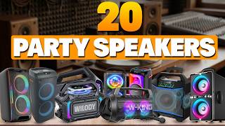 Top 20 Party Speakers on Amazon 2026 (Best Bass & Lights!)