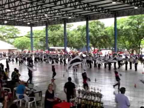 Banda Marcial Lyra de Mauá/SP - Grande campeã brasileira de 2012 - entrada