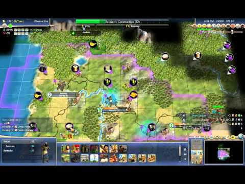 Let's Play Civ 4 on Diety 10, part 1 of 9