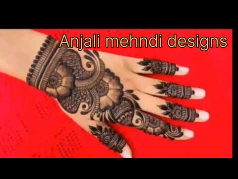 Very simple mehndi designs for hands.mehndi design by #Anjali mehndi designs