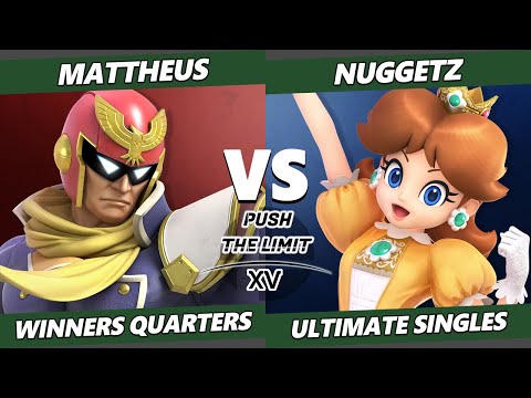 Push the Limit 15 Winners Quarters - mattheus (Captain Falcon) Vs. Nuggetz (Daisy) SSBU Ultimate