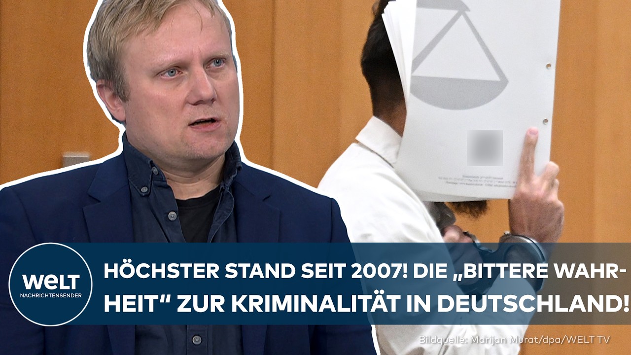 MIGRATION: Höchster Stand seit 2007! Die „bittere Wahrheit“ zur Kriminalität in Deutschland!