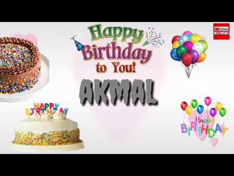 Happy Birthday AKMAL _||_Best_Wishes_||