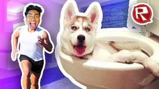 ESCAPE THE BATHROOM! | Roblox