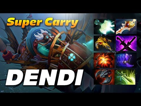 Dendi Super Carry Gyrocopter | Dota 2 Pro Gameplay