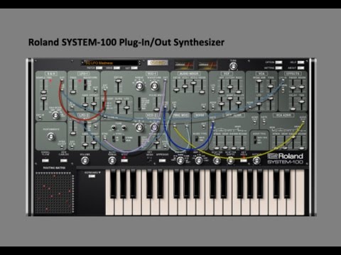 Roland SYSTEM-100 Plug-In/Out Synthesizer