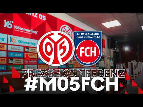 The press conference before the match against Heidenheim | #M05FCH | #05ertv | 2025/26 season