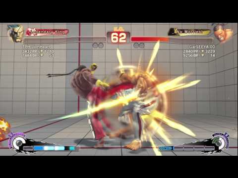 TPH LionHeart (Sag) vs: GarSEEYA 00 (Deej) SSF4:AE TRUE HD HIGH RANKED MATCHES