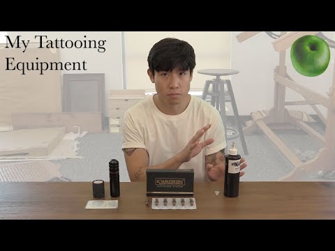 The Equipment I Use For My Single Needle Tattoos
