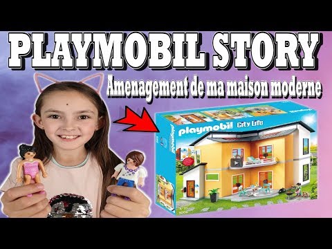 PLAYMOBIL STORY: Improvement of my modern house (BEFORE THE STORIES!)