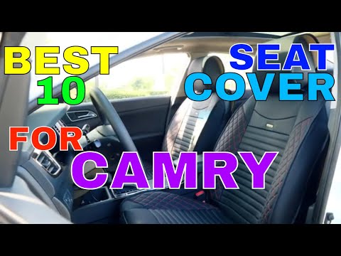Try Any Of These Best 10 Luxury Seat Cover For Toyota Camry Will Make Your Camry InteriorLookAmazing