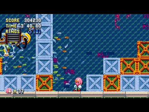 Sonic Mania Plus: Mania Mode Part 5: Press Garden Zone (Super Knuckles)
