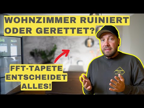 Nur eine Tapete – aber mein Wohnzimmer sieht plötzlich komplett anders aus!