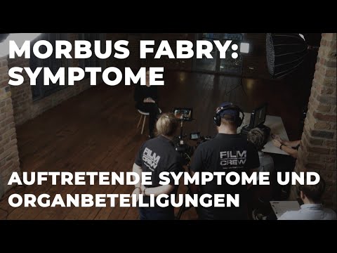 Morbus Fabry: Symptome – Auftretende Symptome und Organbeteiligungen