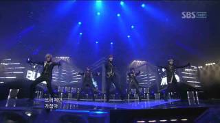 Download lagu MBLAQ - Cry Stay (엠블랙-크라이 스테이)@SBS Inkigayo 인기가요 20110116 mp3