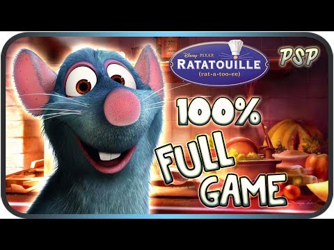 Ratatouille FULL GAME Walkthrough 100% Longplay (PSP)