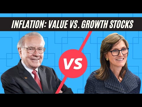 US Inflation [2021]: Warren Buffet vs. Cathie Wood | Value vs. Growth Stocks