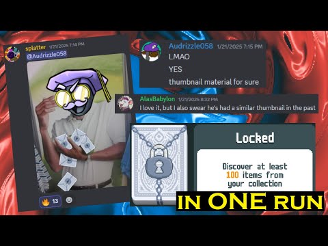 Stream Highlight: All Unlocks in ONE run (attempt)