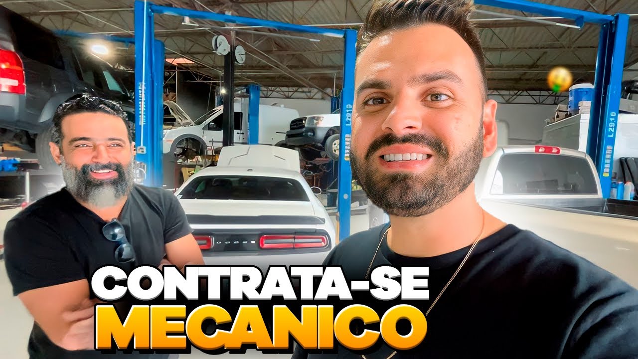 NÃO TEM MECÂNICO NOS EUA - O SALÁRIO DÁ PRA FICAR RICO