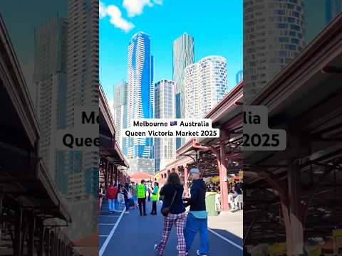 Thumbnail for Melbourne Australia, Queen Victoria Market #cityview #citylife #beautifulcity #travelmelbourne