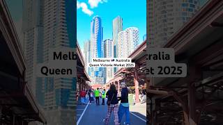 Melbourne Australia, Queen Victoria Market #cityview #citylife #beautifulcity #travelmelbourne