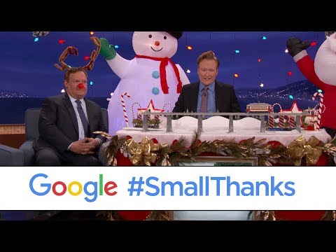 Conan’s #SmallThanks Holiday Lights Pit Crew | CONAN on TBS